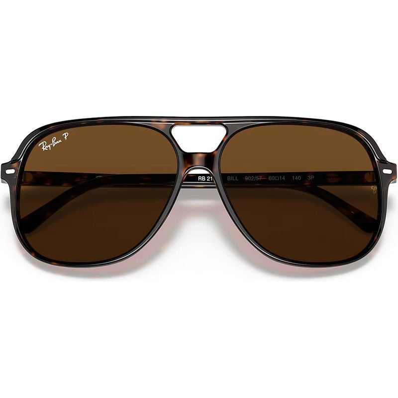 Bill RB2198, Havana/Brown Polarised Glass Lenses 56 Eye Size
