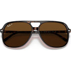 Bill RB2198, Havana/Brown Polarised Glass Lenses 60 Eye Size