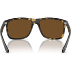 Boyfriend Two RB4547, Havana/Brown Polarised Glass Lenses 60 Eye Size