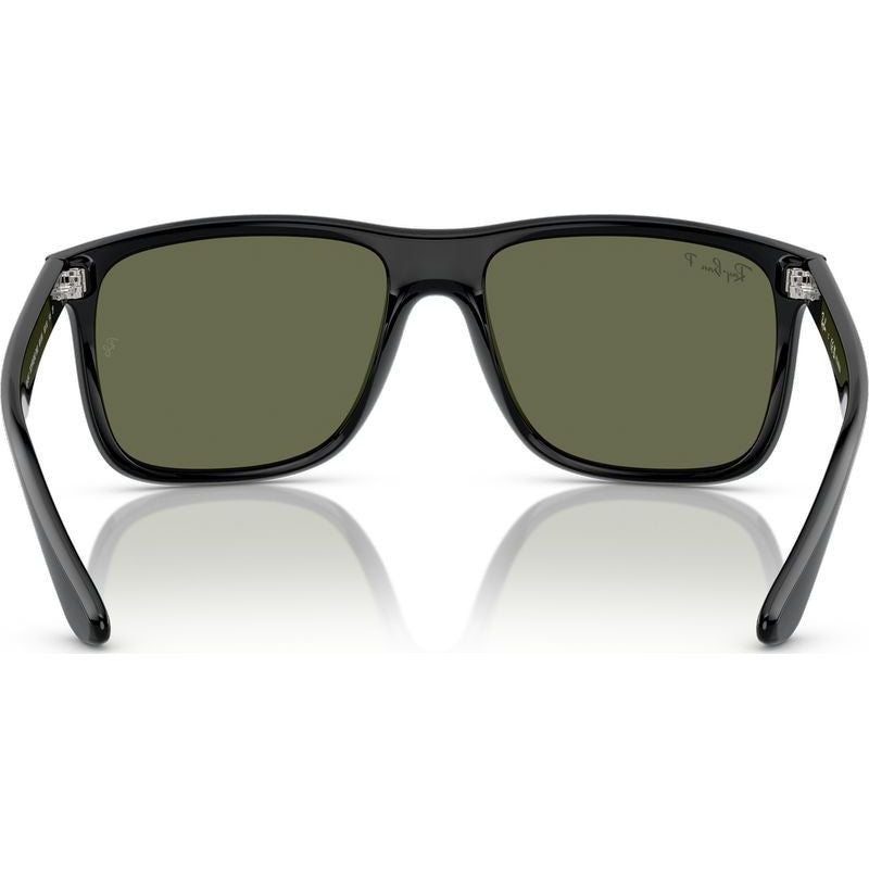 Boyfriend Two RB4547F, Black/Green Polarised Glass Lenses