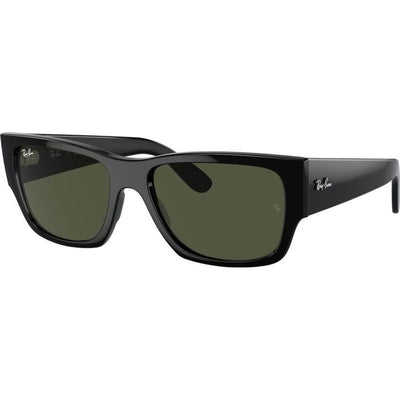 Carlos RB0947S, Black/Green Glass Lenses