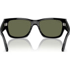 Carlos RB0947S, Black/Green Polarised Glass Lenses