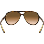 Cats 5000 RB4125, Light Havana/Brown Gradient Glass Lenses