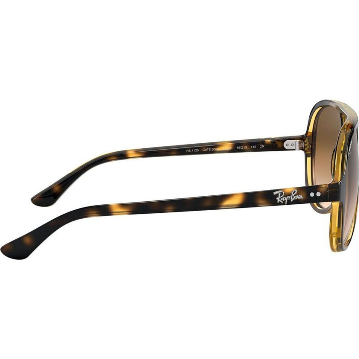 Cats 5000 RB4125, Light Havana/Brown Gradient Glass Lenses