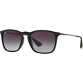 Chris RB4187, Black Rubber/Grey Gradient Lenses