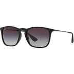 Chris RB4187, Black Rubber/Grey Gradient Lenses