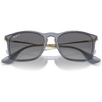 Chris RB4187, Transparent Blue/Grey Gradient Polarised Lenses