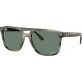 Chromance RB2213CH, Grey Havana/Grey Polarised Glass Lenses 58 Eye Size