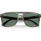 Chromance RB2213CH, Grey Havana/Grey Polarised Glass Lenses 58 Eye Size