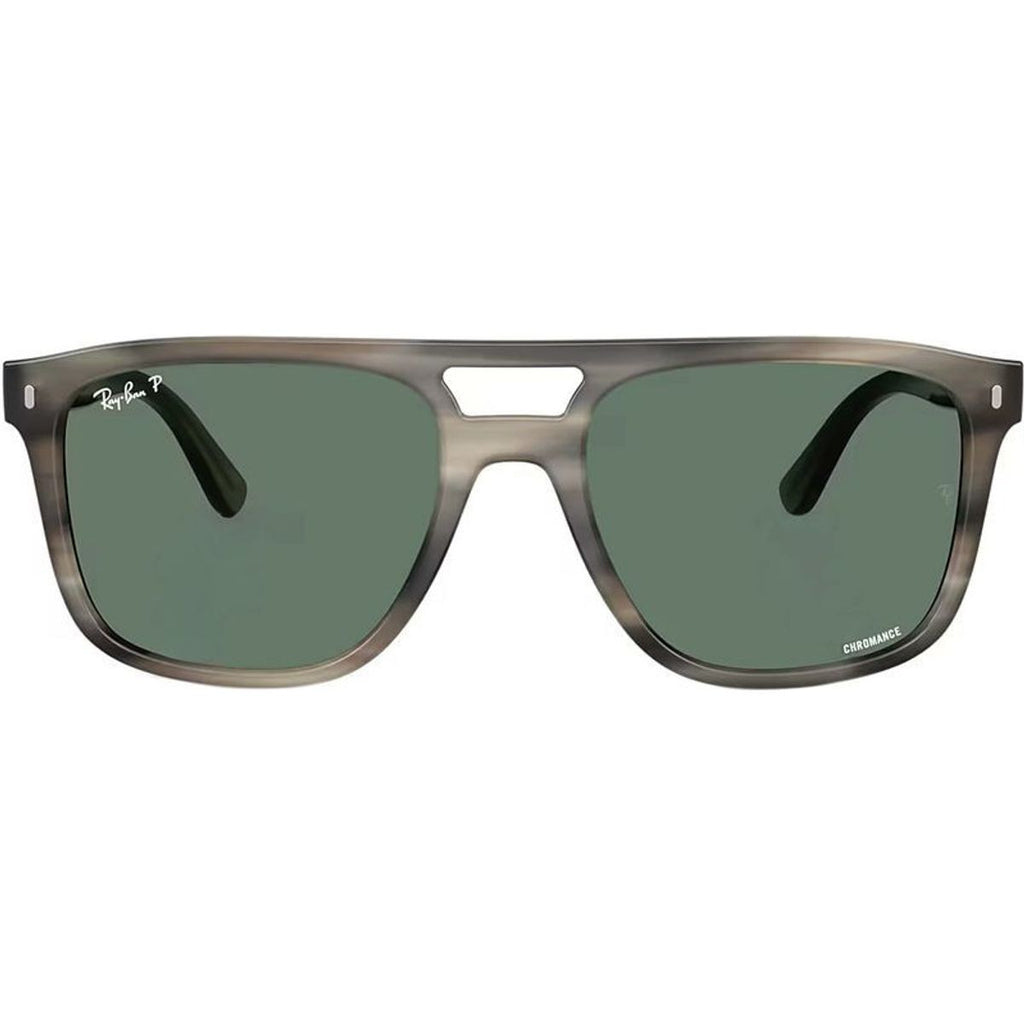 Chromance RB2213CH, Grey Havana/Grey Polarised Glass Lenses 58 Eye Size