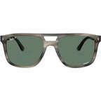 Chromance RB2213CH, Grey Havana/Grey Polarised Glass Lenses 58 Eye Size