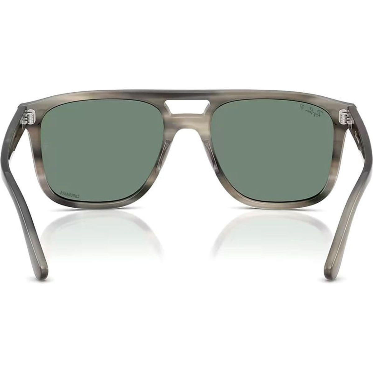 Chromance RB2213CH, Grey Havana/Grey Polarised Glass Lenses 58 Eye Size
