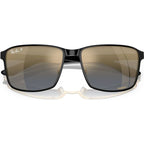 Chromance RB3721CH, Black on Arista/Blue Gold Mirror Polarised Lenses