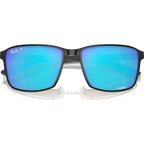 Chromance RB3721CH, Black on Silver/Green Blue Mirror Polarised Lenses