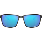 Chromance RB3721CH, Black on Silver/Green Blue Mirror Polarised Lenses