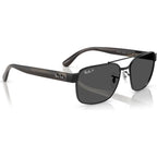 Chromance RB3751CH, Black/Dark Grey Glass Polarised Lenses 61 Eye Size