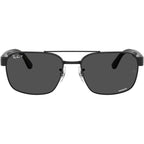 Chromance RB3751CH, Black/Dark Grey Glass Polarised Lenses 61 Eye Size