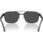 Chromance RB3751CH, Black/Dark Grey Glass Polarised Lenses 61 Eye Size
