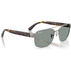 Chromance RB3751CH, Gunmetal/Light Blue Glass Polarised Lenses 58 Eye Size
