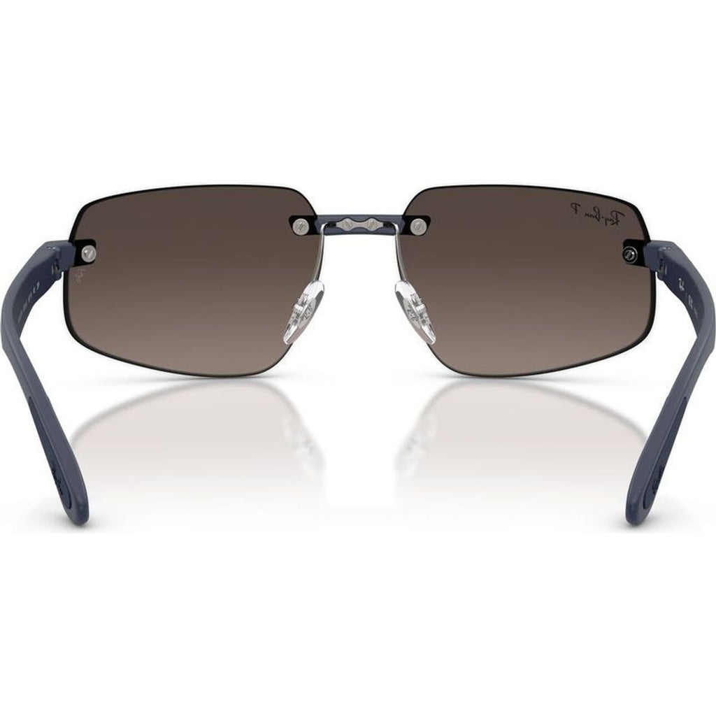 Chromance RB4475CH, Sand Dark Blue/Grey Mirror Gradient Polarised Lenses