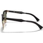 Clubmaster Aluminium RB3507, Black Arista/Green Polarised Glass Lenses