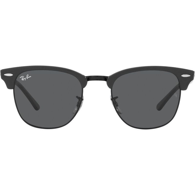 Clubmaster Classic RB3016, Grey on Black/Dark Grey Glass Lenses 55 Eye Size