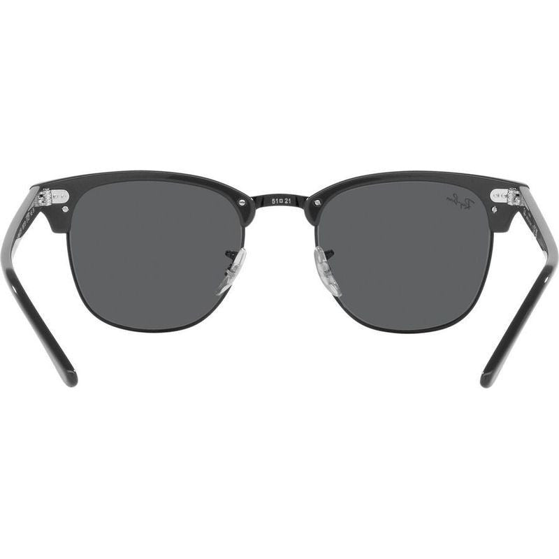 Clubmaster Classic RB3016, Grey on Black/Dark Grey Glass Lenses 51 Eye Size