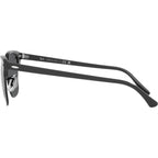 Clubmaster Classic RB3016, Grey on Black/Dark Grey Glass Lenses 51 Eye Size