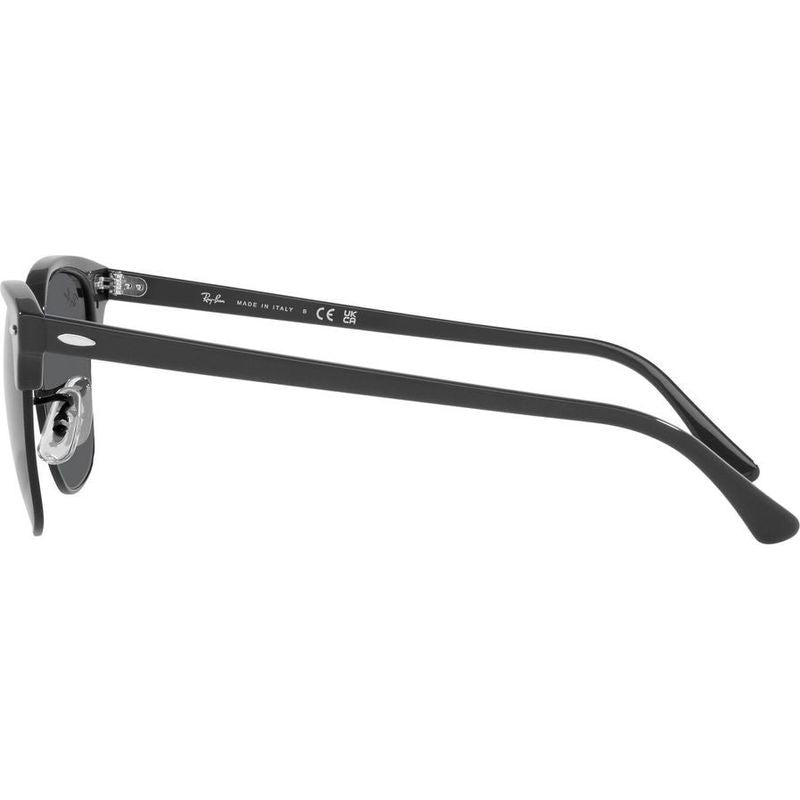 Clubmaster Classic RB3016, Grey on Black/Dark Grey Glass Lenses 51 Eye Size