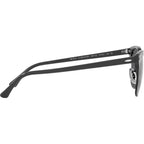 Clubmaster Classic RB3016, Grey on Black/Dark Grey Glass Lenses 51 Eye Size