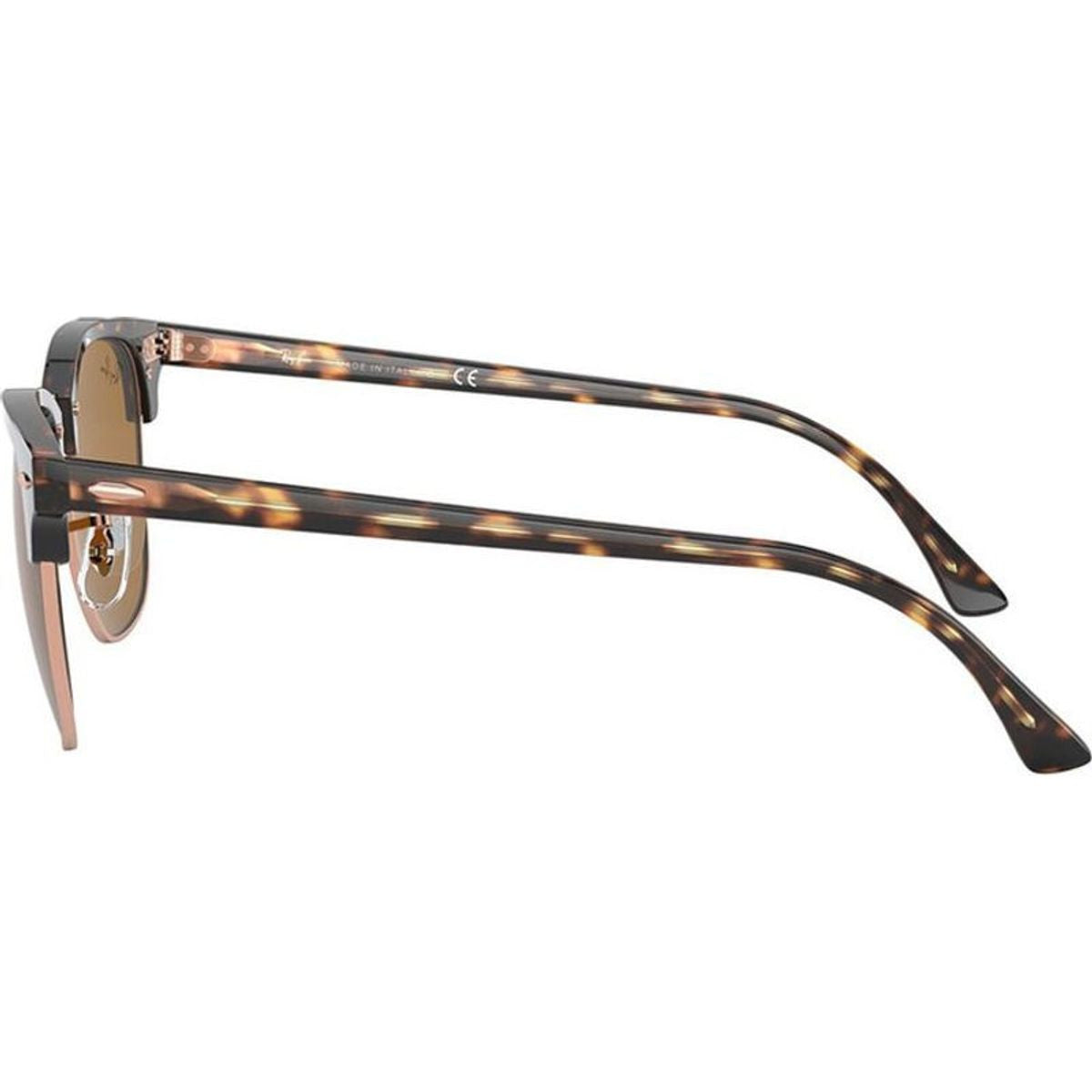 Clubmaster Classic RB3016, Shiny Havana/Brown Glass Lenses 51 Eye Size
