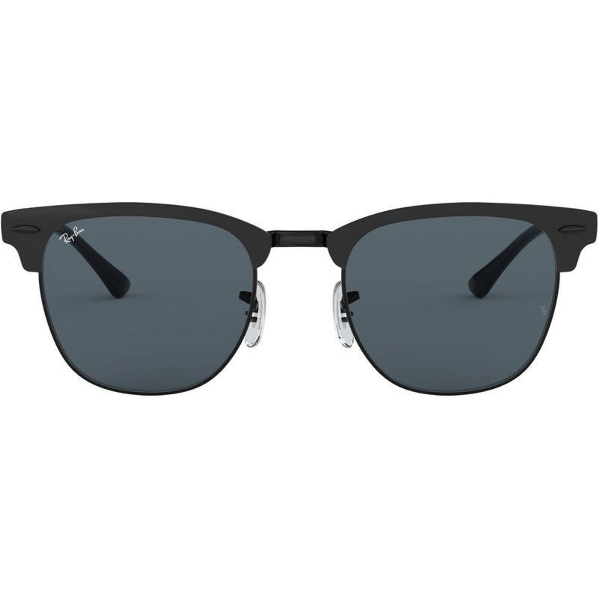 Clubmaster Metal RB3716, Matte Black/Blue Glass Lenses