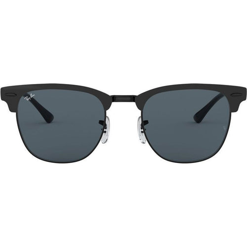 Clubmaster Metal RB3716, Matte Black/Blue Glass Lenses