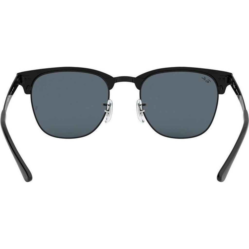 Clubmaster Metal RB3716, Matte Black/Blue Glass Lenses