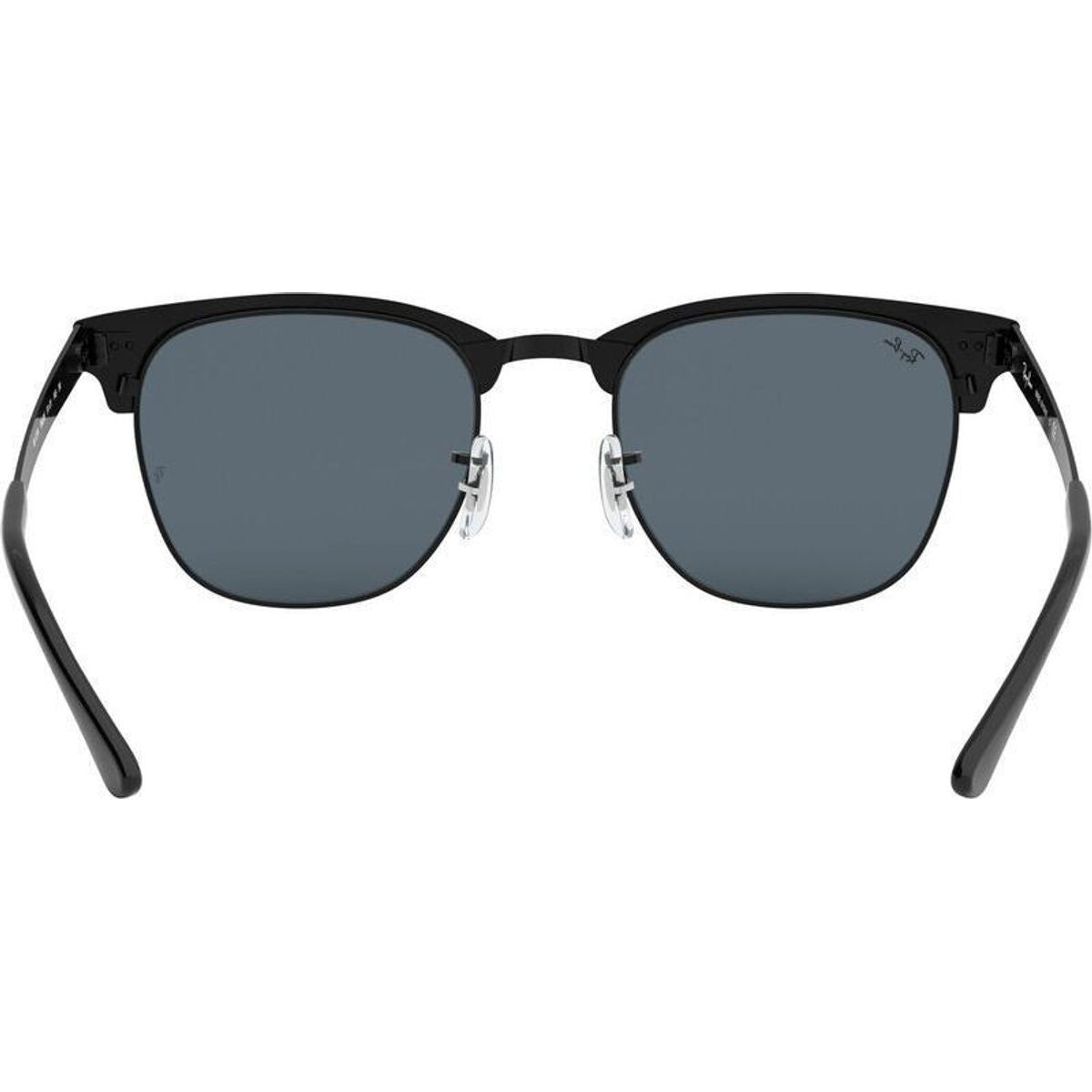 Clubmaster Metal RB3716, Matte Black/Blue Glass Lenses