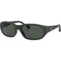 Daddy-O RB2016, Black Rubber/Green Lenses