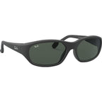Daddy-O RB2016, Black Rubber/Green Lenses