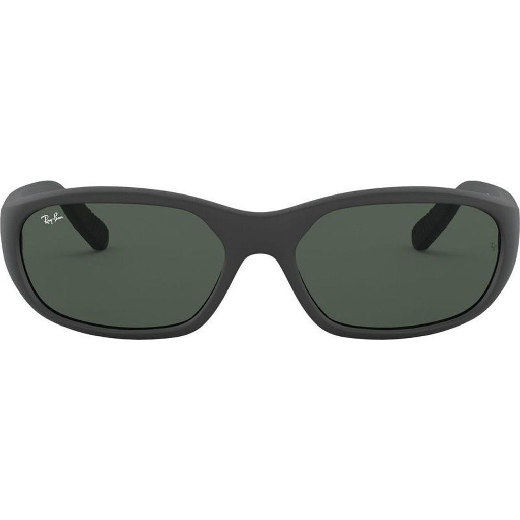 Daddy-O RB2016, Black Rubber/Green Lenses