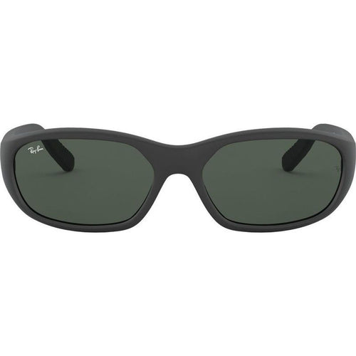 Daddy-O RB2016, Black Rubber/Green Lenses