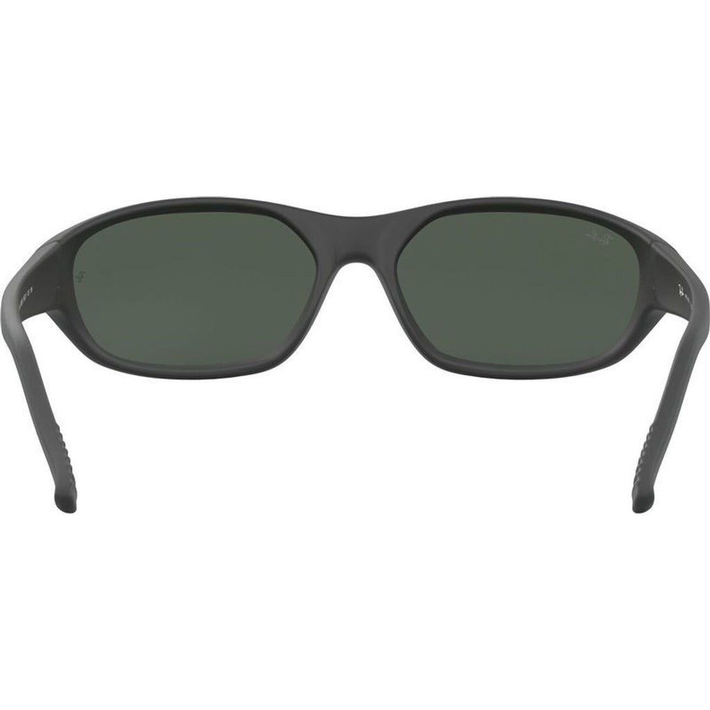 Daddy-O RB2016, Black Rubber/Green Lenses