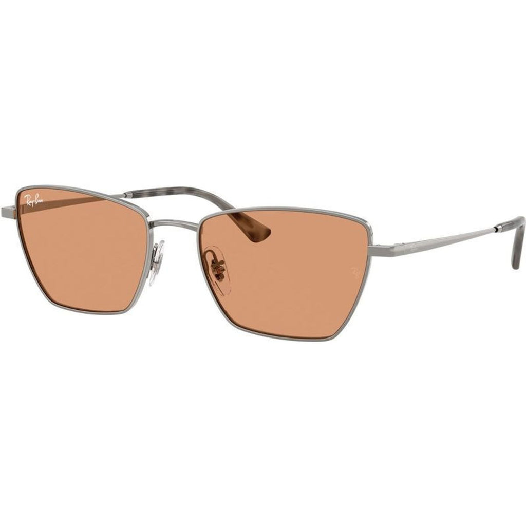 Drea RB3783, Gunmetal/Orange Lenses 53 Eye Size
