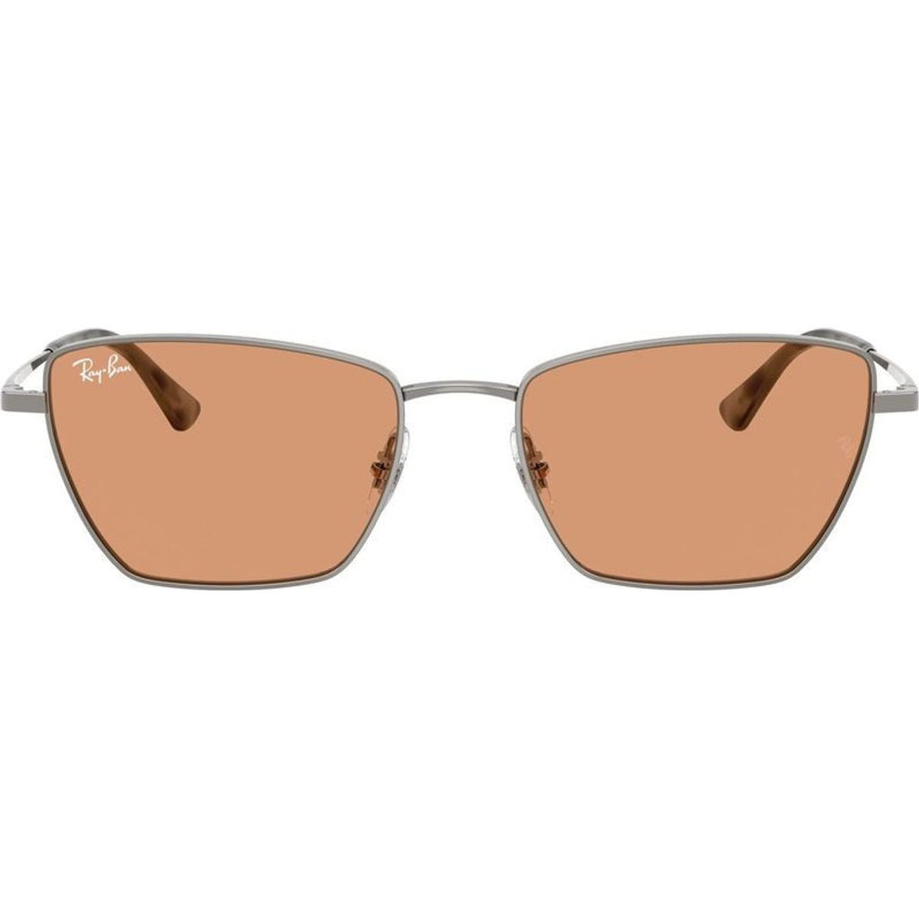 Drea RB3783, Gunmetal/Orange Lenses 53 Eye Size