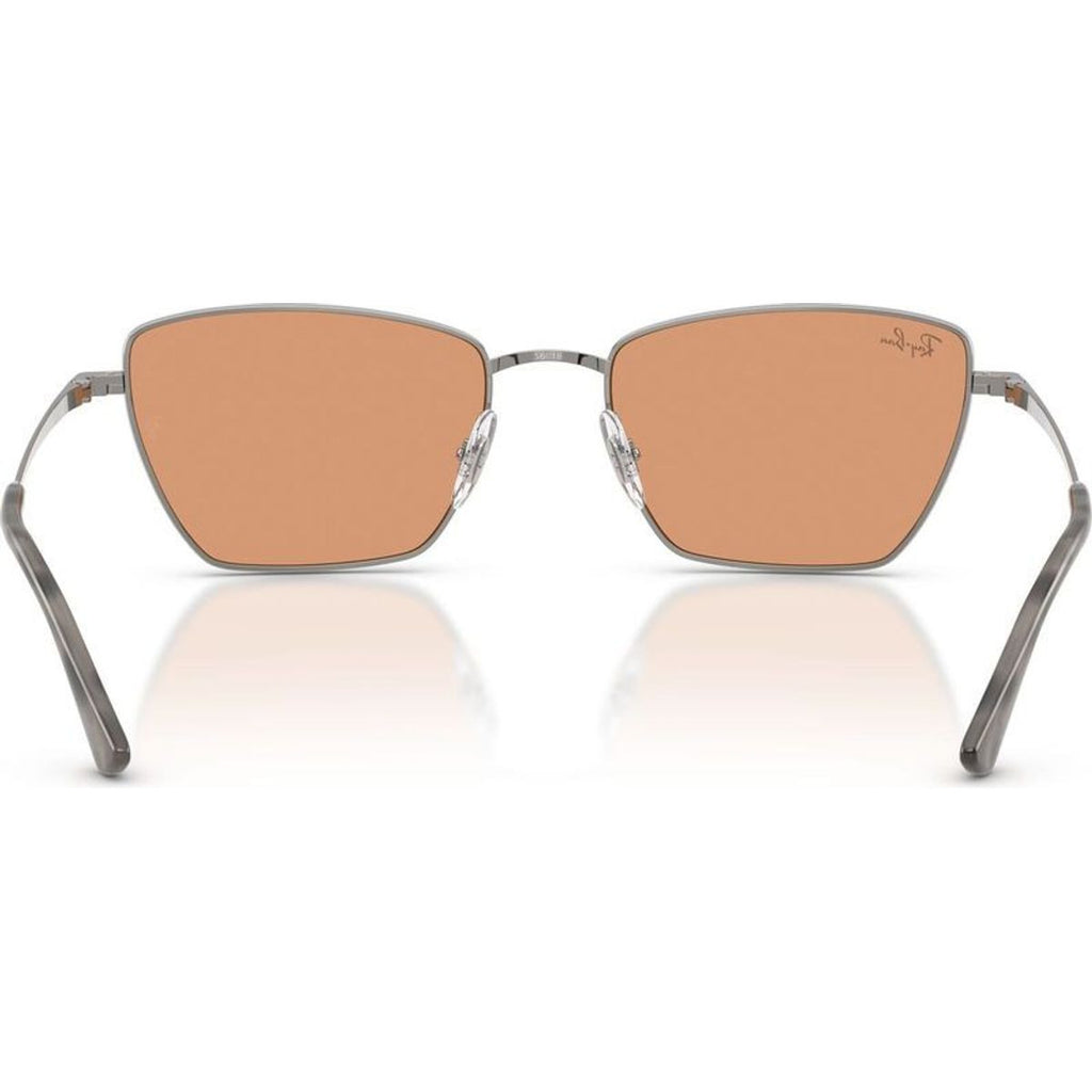 Drea RB3783, Gunmetal/Orange Lenses 53 Eye Size