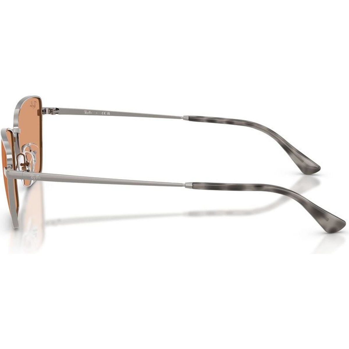Drea RB3783, Gunmetal/Orange Lenses 53 Eye Size