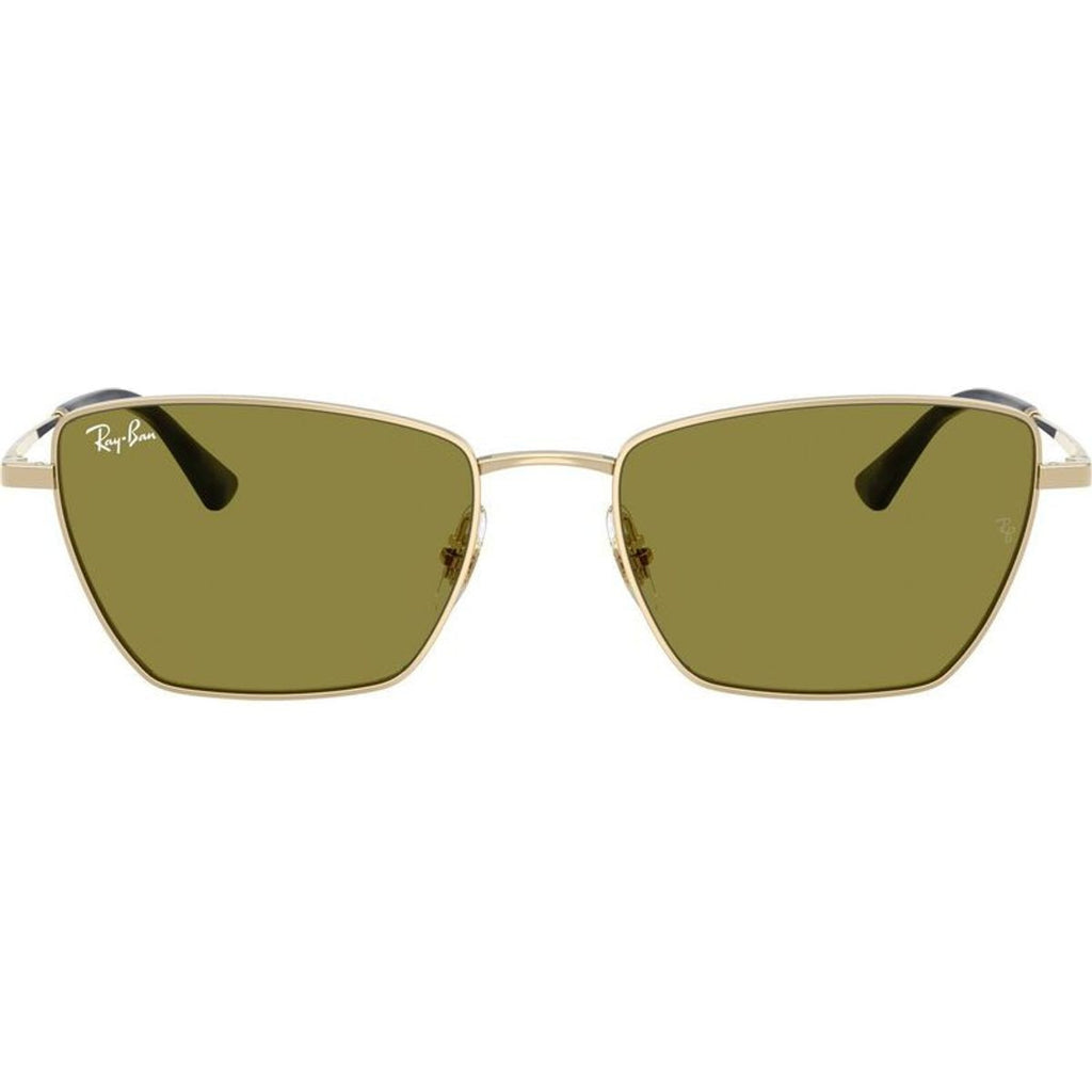 Drea RB3783, Pale Gold/Green Lenses 53 Eye Size