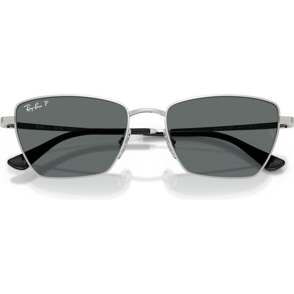 Drea RB3783, Silver/Dark Grey Polarised Lenses 53 Eye Size