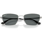 Drea RB3783, Silver/Dark Grey Polarised Lenses 53 Eye Size