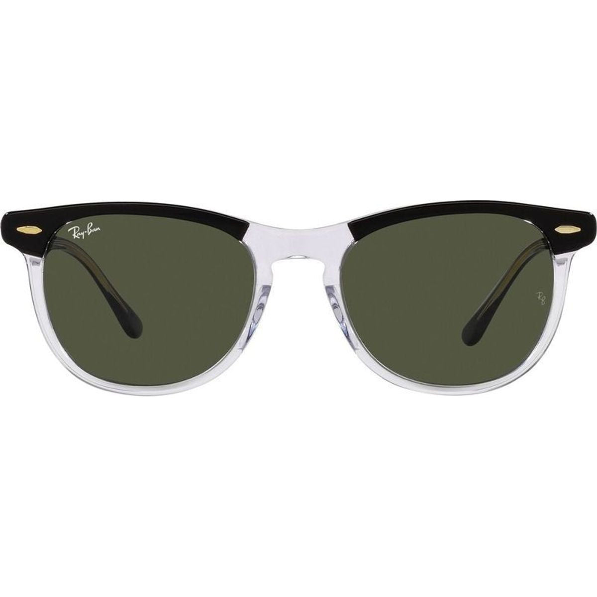 Eagleeye RB2398, Black on Transparent/Green Glass Lenses