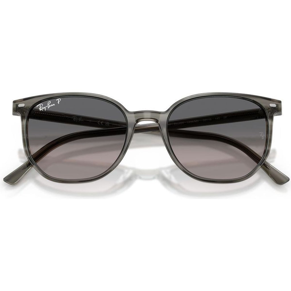Elliot RB2197, Striped Grey/Grey Gradient Polarised Glass Lenses 52 Eye Size