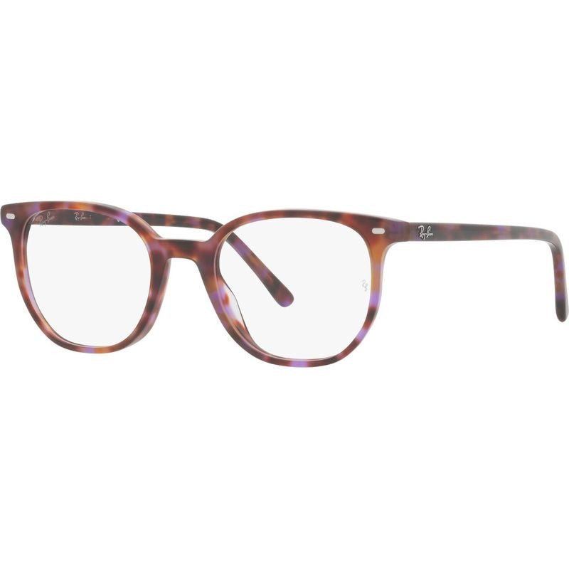 Elliot RX5397, Brown and Violet Havana/Clear Lenses 48 Eye Size